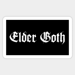 Elder Goth Sticker